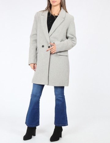 Palton Stradivarius, gri