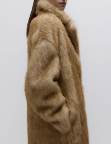 Palton oversize Reserved, maro Maro