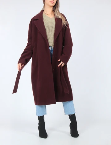 Palton Vero Moda, visiniu Rosu