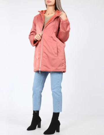 Geaca reversibila Only, roz