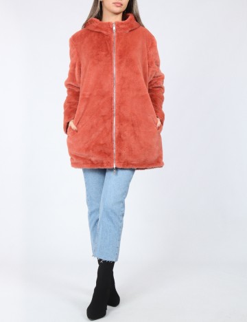 
						Geaca reversibila Only, roz