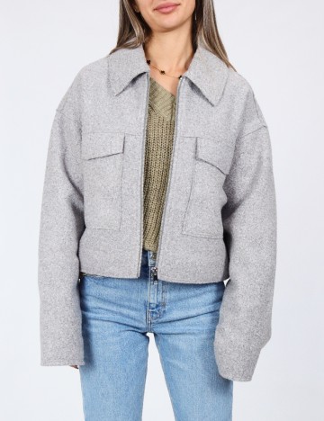
						Jacheta Vero Moda, gri