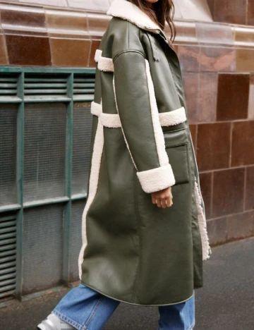 Palton Nasty Gal, verde