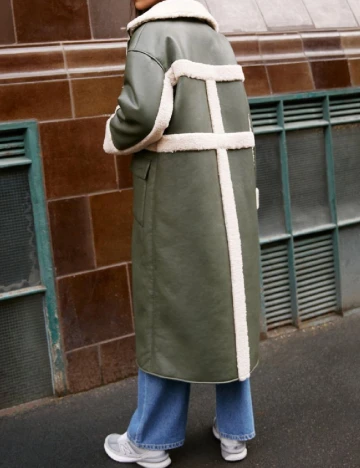 Palton Nasty Gal, verde