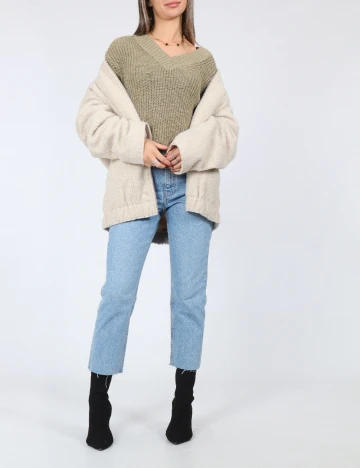 Jacheta Vero Moda, crem Crem