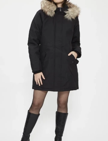 Geaca Only, negru Negru