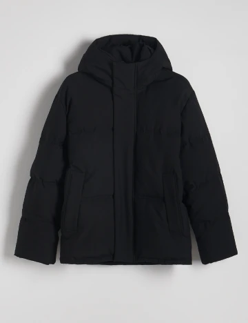 Geaca Reserved, negru Negru