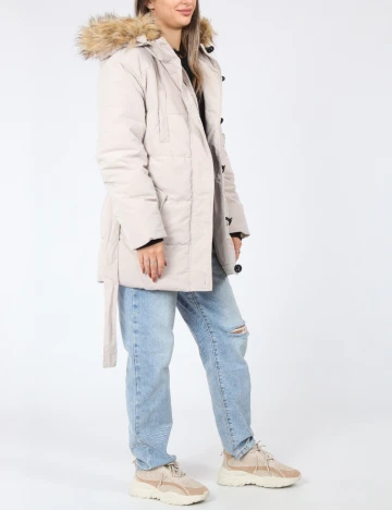 Geaca Jacqueline de Yong, bej Crem