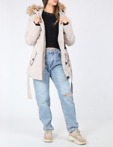 Geaca Jacqueline de Yong, bej
