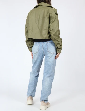 Jacheta CROPP, verde Verde