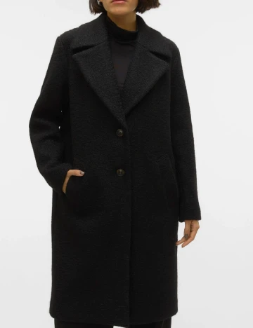 Palton Vero Moda, negru Negru