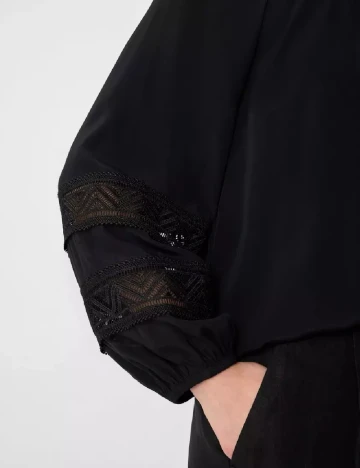 Bluza Comma, negru Negru