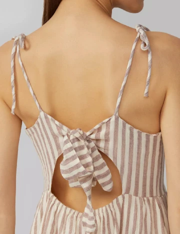 Rochie medie Q/S, crem Crem