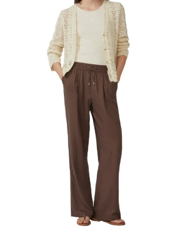 Pantaloni s.Oliver, maro