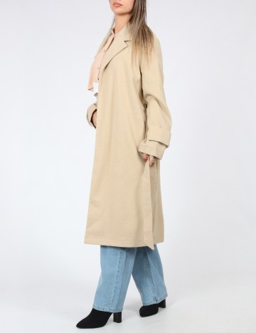 Palton Pieces, crem