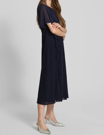 Rochie medie s.Oliver, bleumarin inchis Albastru