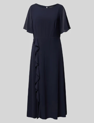 Rochie medie s.Oliver, bleumarin inchis Albastru