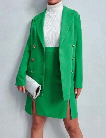 
						Compleu SHEIN, verde