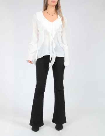 Bluza SHEIN, alb Alb