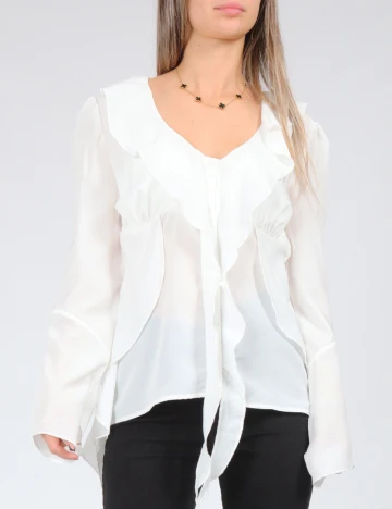 Bluza SHEIN, alb Alb