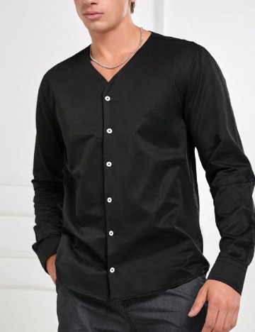 
						Camasa SHEIN, negru