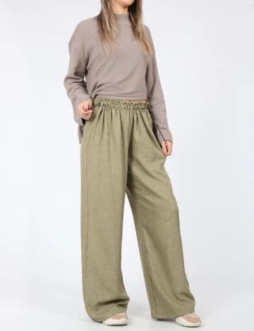 Pantaloni SHEIN, verde Verde