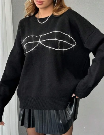 Bluza SHEIN, negru Negru