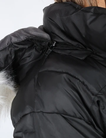 Geaca SHEIN, negru Negru