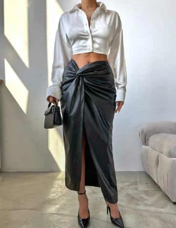 Fusta SHEIN, negru