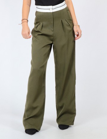 Pantaloni SHEIN, kaki