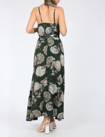 Rochie lunga SHEIN, verde Verde