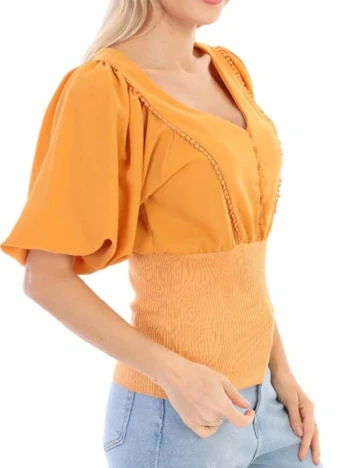 Bluza SHEIN, galben Galben