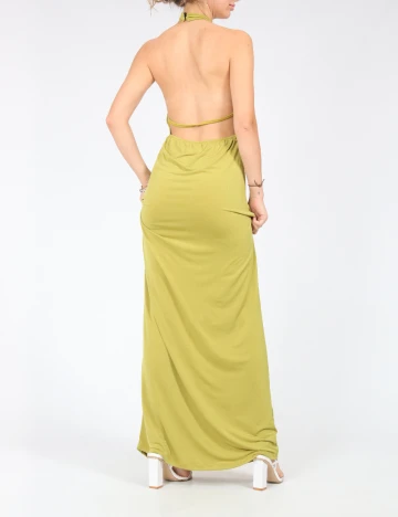 Rochie lunga SHEIN, verde Verde