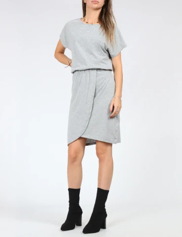Rochie scurta SHEIN, gri Gri