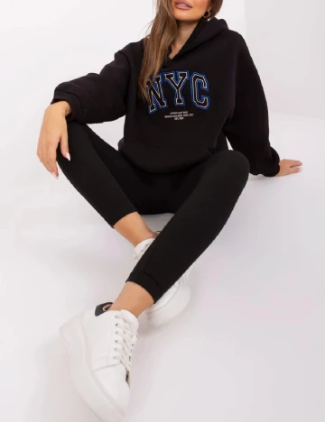 Hanorac SHEIN, negru Negru