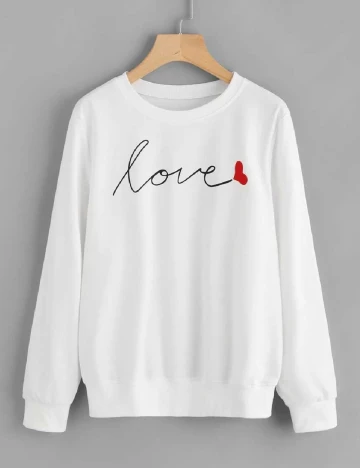 Bluza SHEIN, alb Alb
