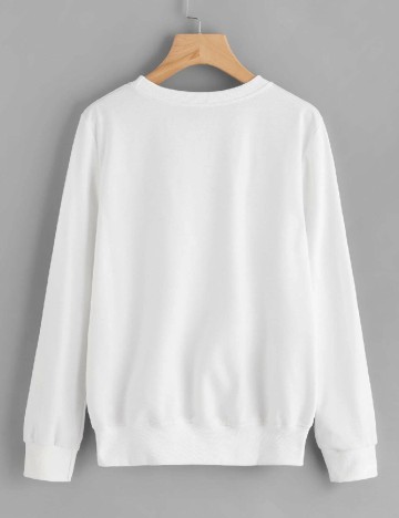Bluza SHEIN, alb