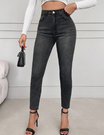 Blugi SHEIN, negru