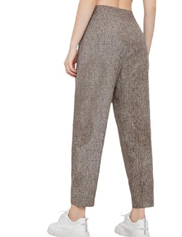 Pantaloni SHEIN, maro