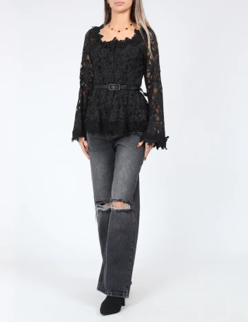 Bluza Anewsta, negru Negru