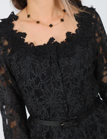 Bluza Anewsta, negru Negru