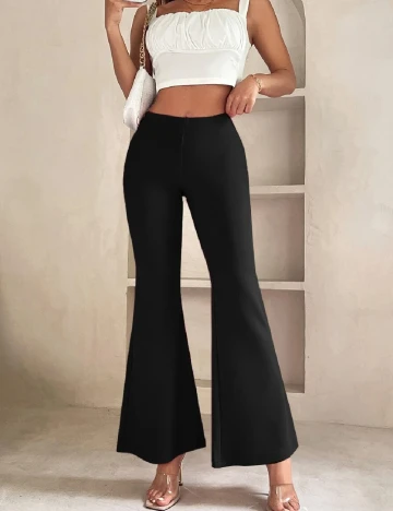 Pantaloni SHEIN, negru Negru