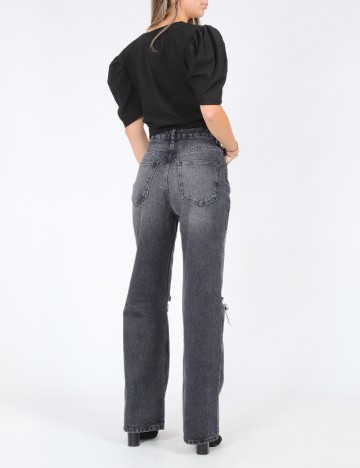 Top SHEIN, negru