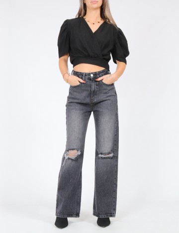 Top SHEIN, negru