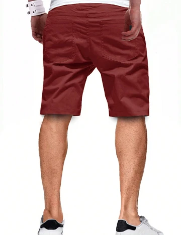 Pantaloni scurti SHEIN, rosu Rosu