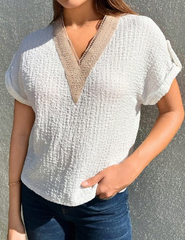 
						Bluza SHEIN, alb
