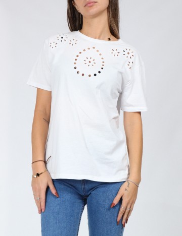 
						Tricou SHEIN, alb