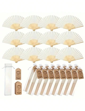 Set evantaie 4 bucati SHEIN, crem Crem