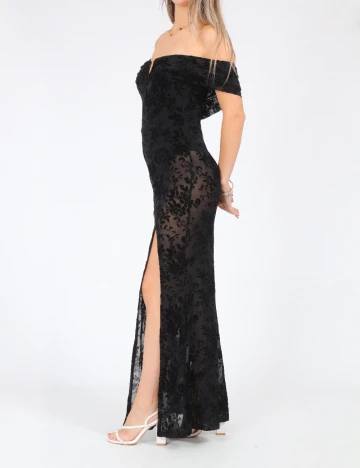 Rochie lunga SHEIN, negru Negru