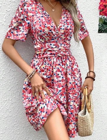 Rochie scurta SHEIN, mix culori Mix culori